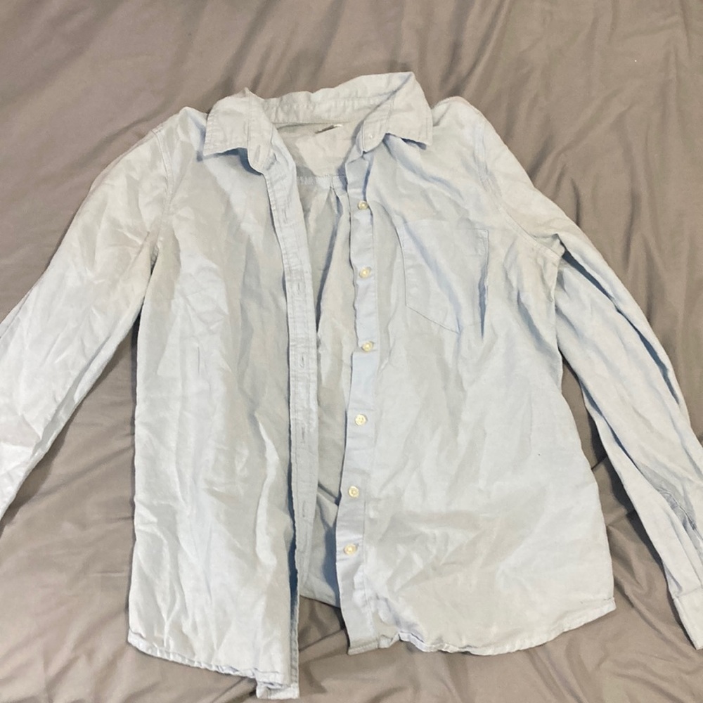 Blue Jean button up shirt for women